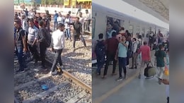 Rajasthan: ट्रेन का रूट बदले जाने पर चौमूं रेलवे स्टेशन पर हंगामा, पटरी पर बैठे रहे यात्री; पुलिस को संभालना पड़ा मोर्चा
