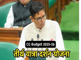 CG Budget 2025: वित्त मंत्री ओपी चौधरी ने किया बड़ा ऐलान, छत्तीसगढ़ में फिर शुरू होगी तीर्थ दर्शन योजना CG Budget 2025: वित्त मंत्री ओपी चौधरी ने किया बड़ा ऐलान, छत्तीसगढ़ में फिर शुरू होगी तीर्थ दर्शन योजना