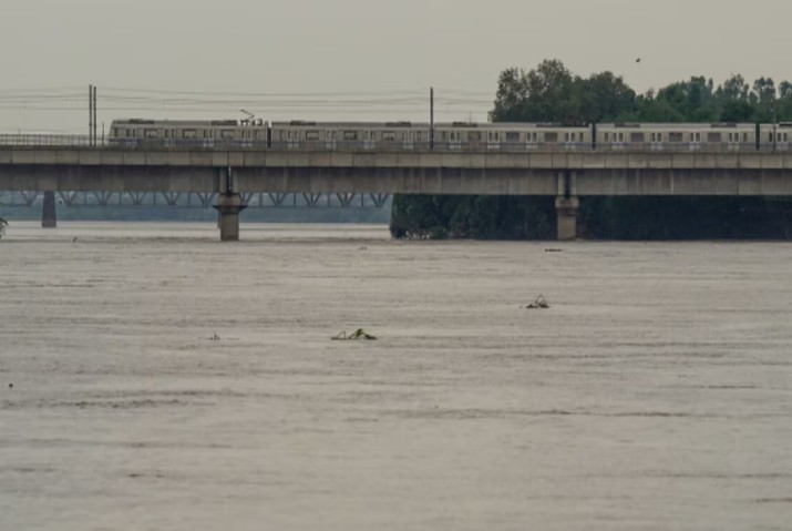 Yamuna River Crosses Warning Water Level In Delhi