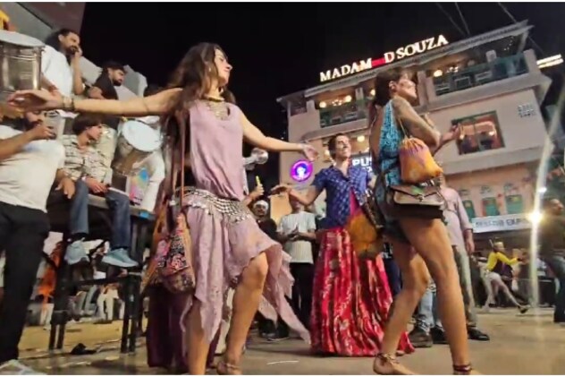 विदेशी पर्यटकों को रास आई पुष्कर की होली. जमकर किया डांस. विदेशी पर्यटकों को रास आई पुष्कर की होली. जमकर किया डांस.