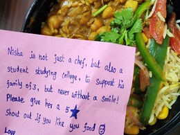 Customer Gets "Wholesome" Note With Food Order, But Internet Is Suspicious Customer Gets "Wholesome" Note With Food Order, But Internet Is Suspicious