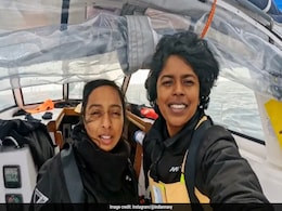 On International Women's Day, Indian Navy Salutes 2 Women Officers Circumnavigating Globe On International Women's Day, Indian Navy Salutes 2 Women Officers Circumnavigating Globe