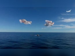 Watch: Moment Sunita Williams' Spacecraft Splashed Down Off Florida Coast Watch: Moment Sunita Williams' Spacecraft Splashed Down Off Florida Coast