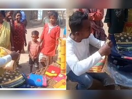 साड़ी बेचने आए बंदे ने भिड़ाया ऐसा तगड़ा जुगाड़, देख इंप्रेस हो गईं गली की भाभियां, लोग बोले- ओह तेरी साड़ी बेचने आए बंदे ने भिड़ाया ऐसा तगड़ा जुगाड़, देख इंप्रेस हो गईं गली की भाभियां, लोग बोले- ओह तेरी
