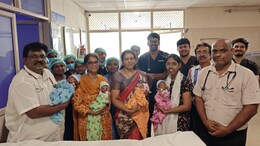 Quadruplets Win Battle Against Life-Threatening Conditions After 30 Days In ICU