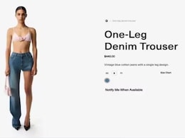 विदेशी ब्रांड बेच रहा एक पैर वाली जींस, अनोखे फैशन को देख छूट जाएगी हंसी, कीमत जान निकल पड़ेंगे आंसू विदेशी ब्रांड बेच रहा एक पैर वाली जींस, अनोखे फैशन को देख छूट जाएगी हंसी, कीमत जान निकल पड़ेंगे आंसू