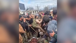 Video Shows J&K Police Officer Kicking Woman Protester, Probe Ordered