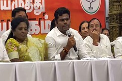 "Need Of The Hour": BJP's Annamalai Defends Centre's 3-Language Policy "Need Of The Hour": BJP's Annamalai Defends Centre's 3-Language Policy