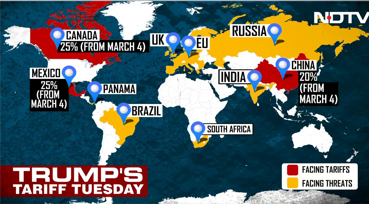 Donald Trump's Tariffs Cause Global Markets Meltdown, Indian Benchmarks ...