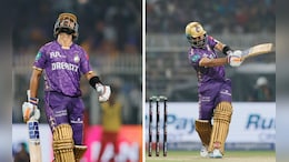 KKR vs RCB: मराठमोळ्या अजिंक्य रहाणेचा पहिल्याच मॅचमध्ये बोलबाला, षटकार ठोकत...