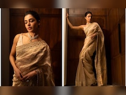 Samantha Ruth Prabhu In A Golden Tissue <i>Saree</i> Is A Picture Of Elegance Samantha Ruth Prabhu In A Golden Tissue <i>Saree</i> Is A Picture Of Elegance