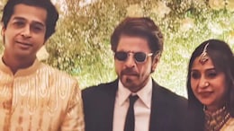Shah Rukh Khan Attends <i>Swades</i> Director Ashutosh Gowariker's Son Konark's Wedding. Watch
