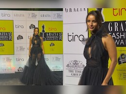 Triptii Dimri Makes Quite An Entry In A Temperature-Raising Sheer Black Gown