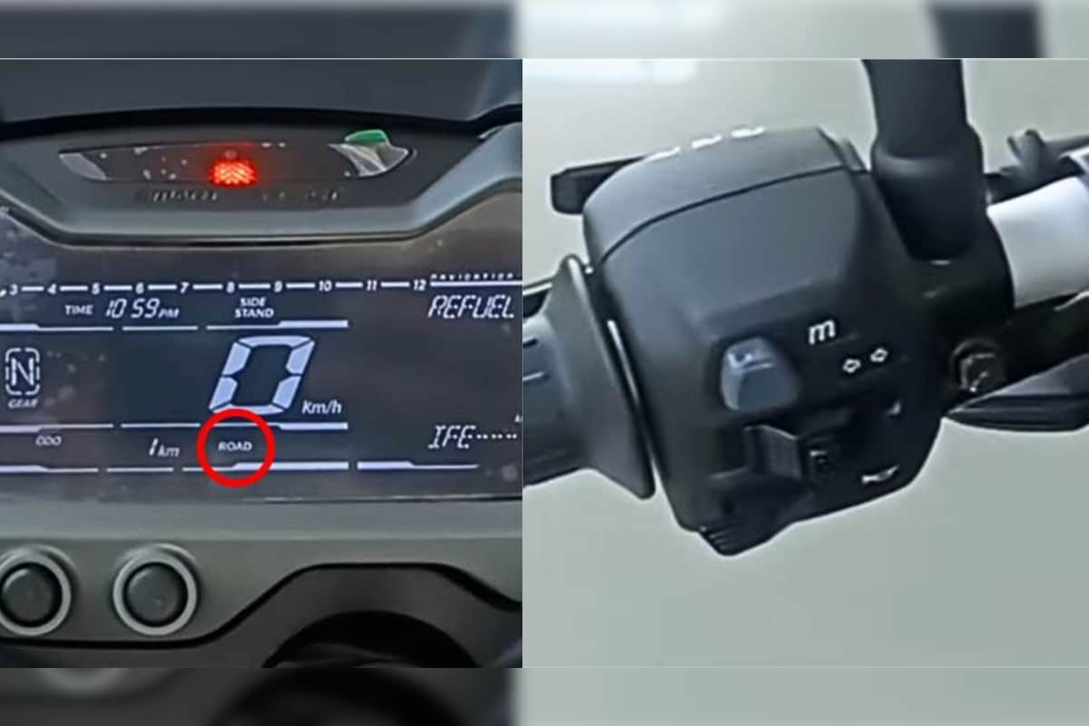 It now gets three ABS modes- rain, road and off-road It now gets three ABS modes- rain, road and off-road