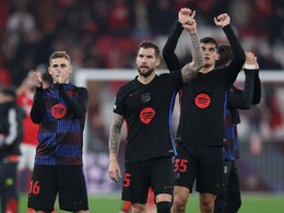 Raphinha Earns 10-Man Barcelona Tight First Leg Win At Benfica Raphinha Earns 10-Man Barcelona Tight First Leg Win At Benfica