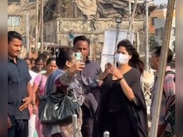 Viral: The Internet Is Outraged On Janhvi Kapoor's Behalf After Fan Tries To Remove Her Mask
