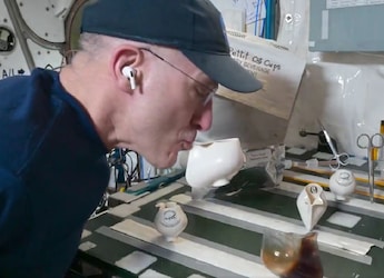 Watch: NASA Astronaut Designs Zero-Gravity Cup To Enjoy Coffee In Space Watch: NASA Astronaut Designs Zero-Gravity Cup To Enjoy Coffee In Space