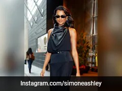 Simone Ashley's Not-So-Little Black Dress Came With A Backless Design Twist