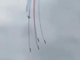 Impact, Then Free-Fall: 2 French Air Force Planes Collide, 3 "Unconscious"