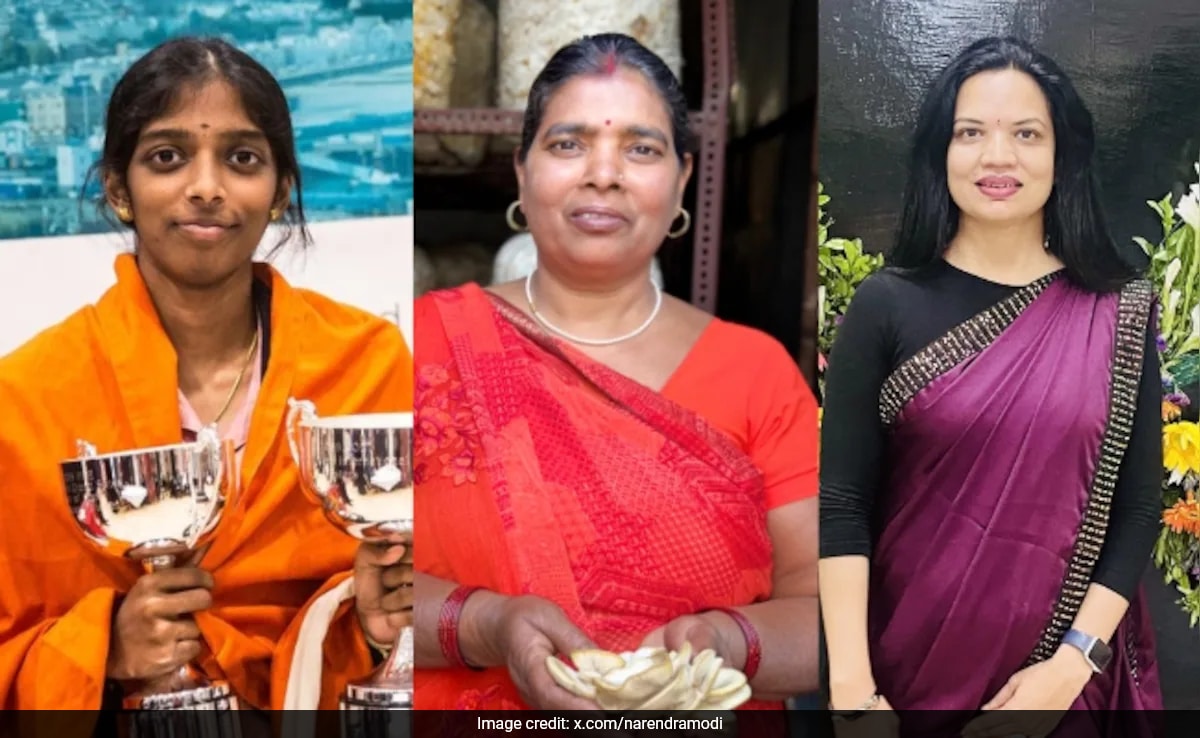 Chess Star, Scientists, 'Mushroom' Lady: Meet Women Who Took Over PM Modi's X Account