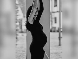 Amy Jackson Is A Glam Mom-To-Be In A Black Bodycon Dress Amy Jackson Is A Glam Mom-To-Be In A Black Bodycon Dress