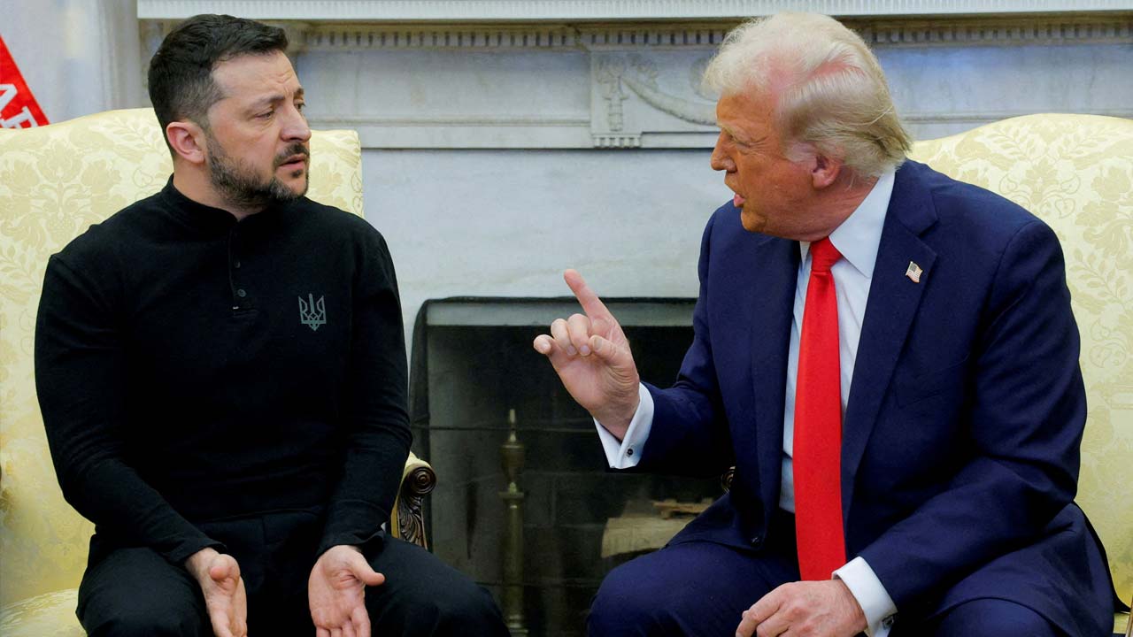 "Never Going To Ne NATO Member": Trump on Ukraine's Volodymyr Zelensky