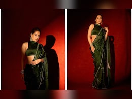 Raashii Khanna In A Beautiful Green <i>Saree</i> Redefines Ethnic Fashion Effortlessly Raashii Khanna In A Beautiful Green <i>Saree</i> Redefines Ethnic Fashion Effortlessly