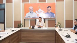 डिप्टी सीएम को जेल से मिली धमकी के बाद एक्शन मोड में सीएम भजनलाल, अधिकारियों और अपराधियों को दी चेतावनी