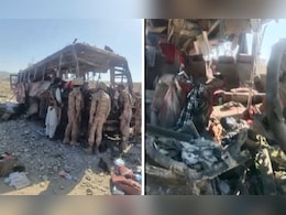 Pakistan Attack: पाकिस्तानी सैन्याच्या ताफ्यावर आत्मघाती हल्ला, 90 सैनिक ठार झाल्याचा BLA चा दावा Pakistan Attack: पाकिस्तानी सैन्याच्या ताफ्यावर आत्मघाती हल्ला, 90 सैनिक ठार झाल्याचा BLA चा दावा