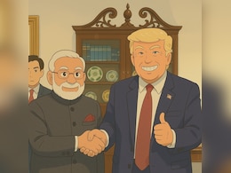 PM Modi Takes Part In Studio Ghibli Trend, Posts Pics With Trump, Macron PM Modi Takes Part In Studio Ghibli Trend, Posts Pics With Trump, Macron