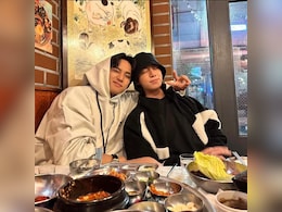 Pics From BTS Jungkook's Reunion With SEVENTEEN's Mingyu On Military Break Are Crazy Viral Pics From BTS Jungkook's Reunion With SEVENTEEN's Mingyu On Military Break Are Crazy Viral