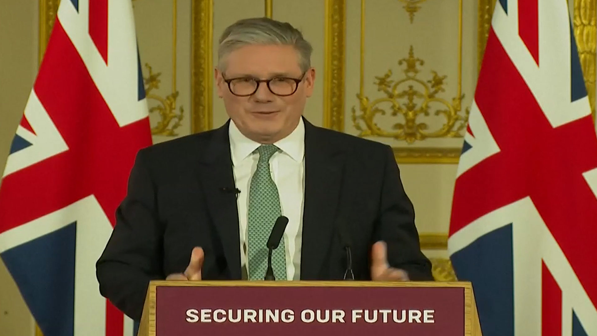 Press Briefing By UK PM Keir Starmer After EU Leaders Summit In London