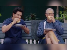 Watch: Bill Gates Takes Vada Pav Break With Sachin Tendulkar Watch: Bill Gates Takes Vada Pav Break With Sachin Tendulkar
