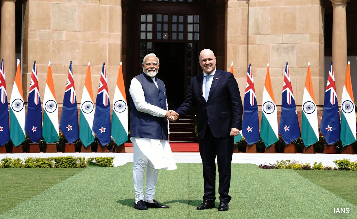 Eye On Indo-Pacific, PM Modi And New Zealand PM Christopher Luxon Vow ...