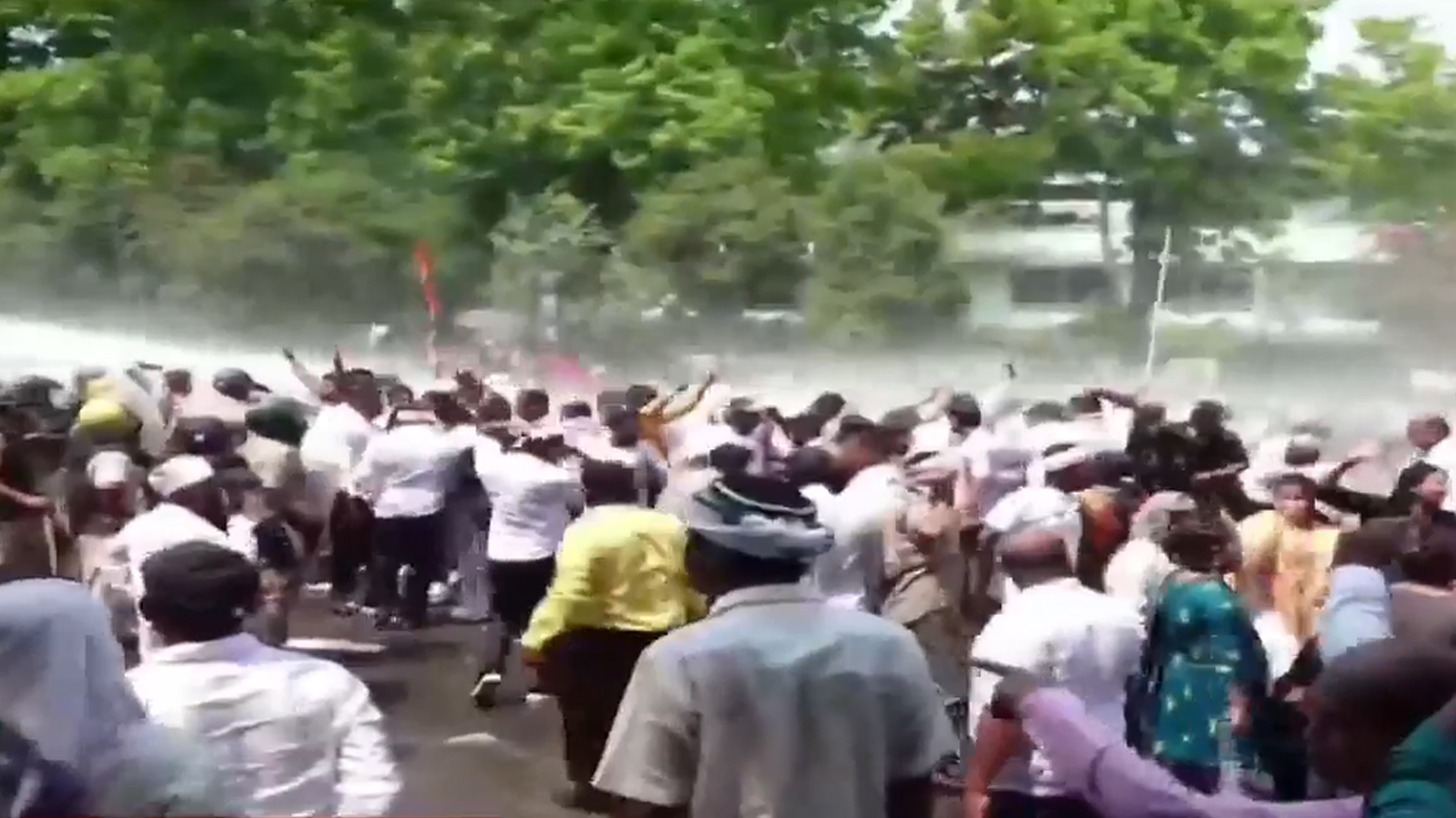 Congress Workers Stage Protest Outside Odisha Assembly