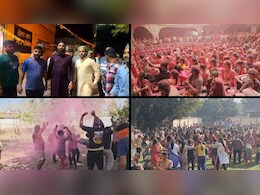 Holi in MP: मालवा से लेकर बुंदेलखंड तक, एमपी में हर जगह दिखी रंग-गुलाल की धूम
