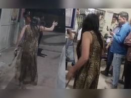 नशे में धुत युवती का थाने में हाई वोल्टेज ड्रामा, पुलिस के सामने गाली-गलौज कर किया हंगामा