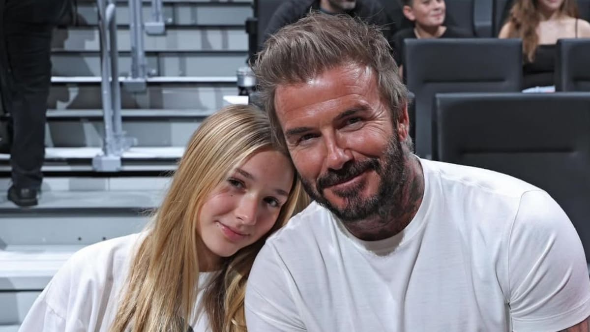 Watch Heres How David Beckham Celebrated Pancake Day With His Daughter