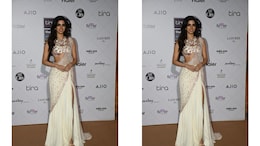 Khushi Kapoor Stuns In An All White Pre-Draped <i>Saree</i> By Manish Malhotra