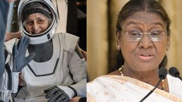 "Tale Of Courage": President Murmu As "India's Daughter" Sunita Williams Returns Home