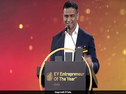 Zerodha CEO Nithin Kamath Wins EY Entrepreneur Of The Year Award 2024 Zerodha CEO Nithin Kamath Wins EY Entrepreneur Of The Year Award 2024