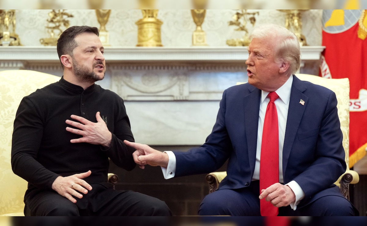 Donald Trump and Wloadimir Jailonsci had a fierce debate in the White House