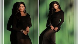 Shweta Tiwari Looks Party-Ready In A Chic Black Bodycon Dress