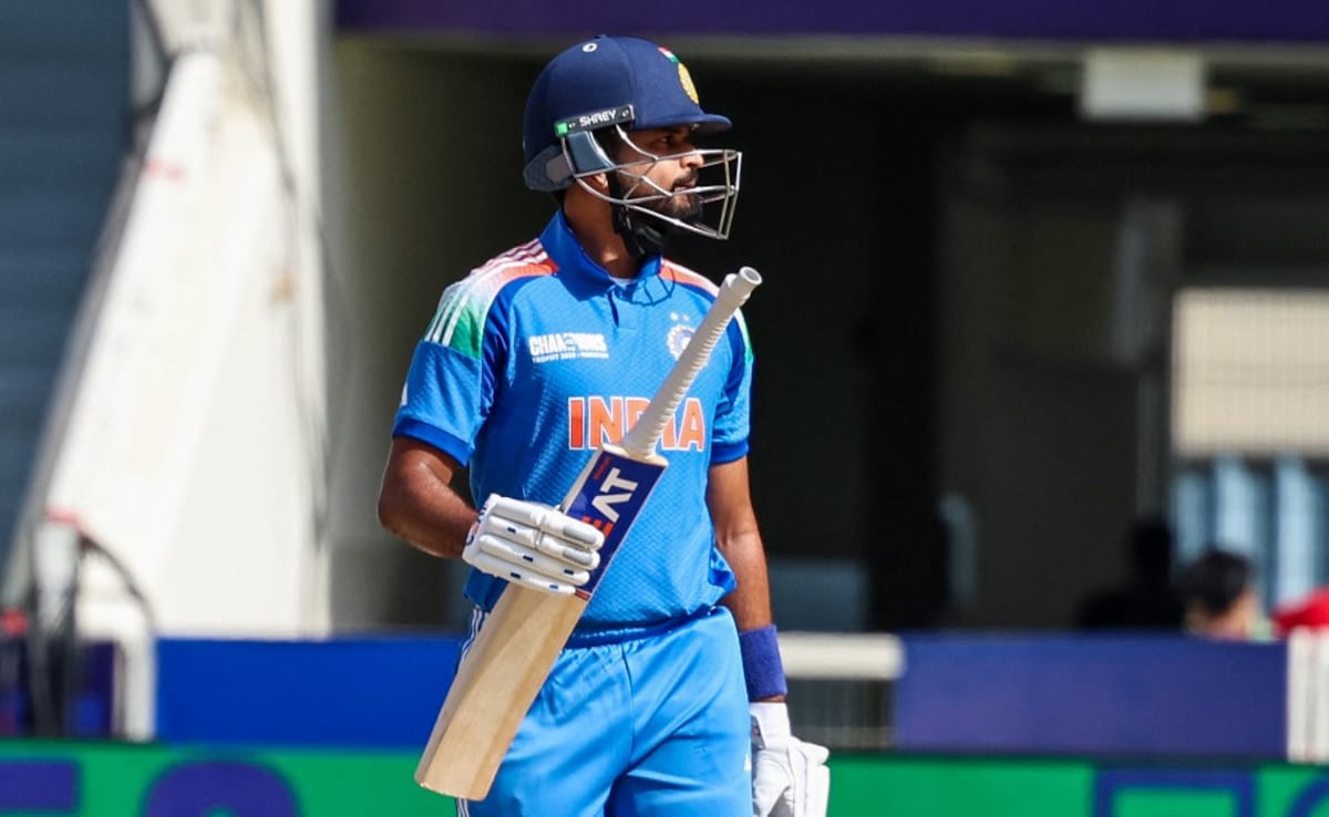 Shreyas Iyer Reveals He "Cried" After First Practice Session During Champions Trophy 2025. Reason Is...