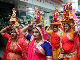 बीकानेर में शुरू हुआ गणगौर उत्सव, इस गांव में 300 साल से रिख्य से बनाई जाती है पिंडोली