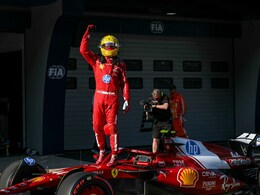 Lewis Hamilton Grabs First Pole In Ferrari Red, Breaks Lap Record In Chinese GP Sprint Qualifying