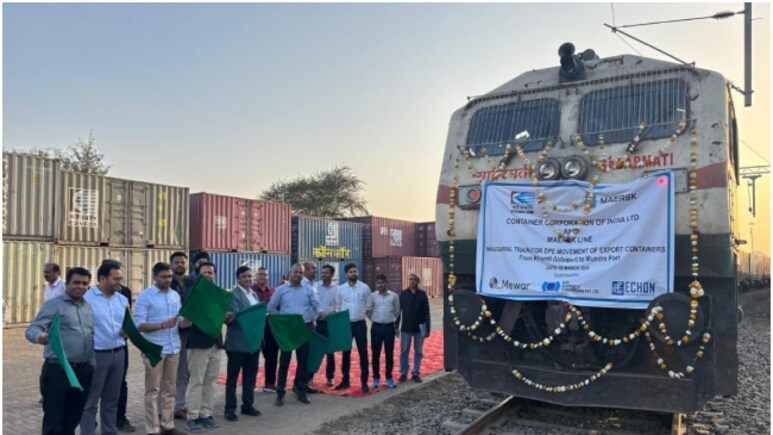 उदयपुर से सामान विदेश भेजना हुआ आसान, रेलवे ने चलाई एक्सपोर्ट ट्रेन; जानें कितना होगा किराया