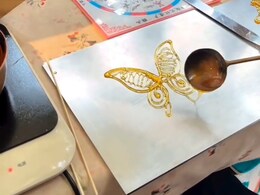 "Just Amazing" - Viral Video Shows Intricate Designs Made With Melted Sugar In China "Just Amazing" - Viral Video Shows Intricate Designs Made With Melted Sugar In China