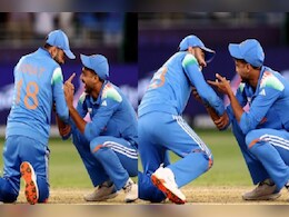 IND vs NZ: जैसे ही "बापू" ने केन विलियमसन को किया आउट, वैसे ही विराट कोहली ने छुए अक्षर पटेल के पैर, रिएक्शन ने मचाई धूम, Video IND vs NZ: जैसे ही "बापू" ने केन विलियमसन को किया आउट, वैसे ही विराट कोहली ने छुए अक्षर पटेल के पैर, रिएक्शन ने मचाई धूम, Video