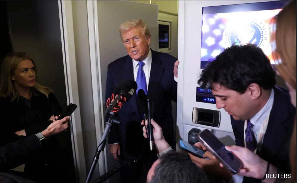Donald Trump Says Tariffs On Mexico, Canada "Could Go Up" Over Time